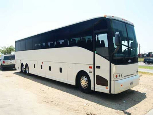 56 Passenger Charter BusRaleigh rental