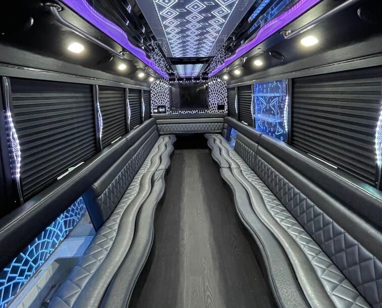Lawrence party bus rental